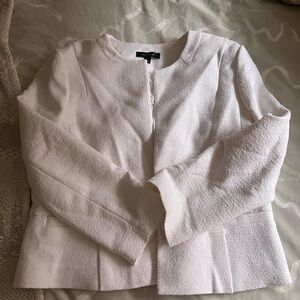 Ann Taylor White Blazer